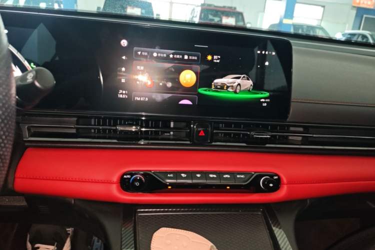 Used GAC Trumpchi EMPOW 2021 270T DCT J16 Version Audio And AC Panel