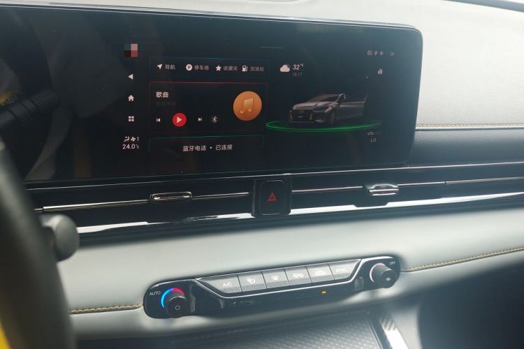 Used GAC Trumpchi EMPOW 2021 270T DCT J16 Version Audio And AC Panel