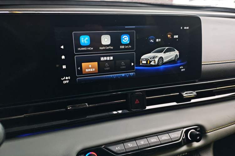 Used GAC Trumpchi EMPOW 2021 270T DCT J15 Version Audio And AC Panel