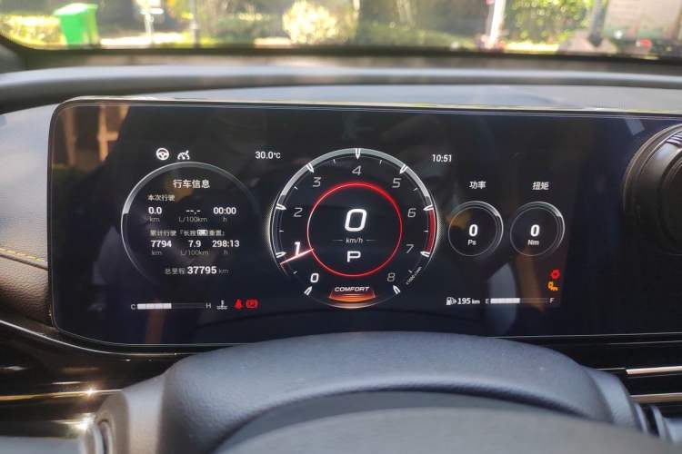 Used GAC Trumpchi EMPOW 2021 270T DCT J16 Version Instrument Cluster