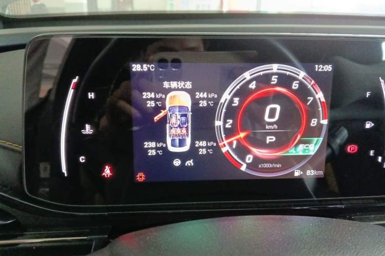 Used GAC Trumpchi EMPOW 2021 270T DCT J15 Version Instrument Cluster