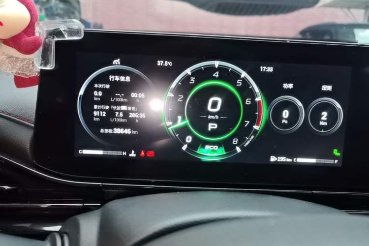 Used GAC Trumpchi EMPOW 2021 270T DCT J16 Version Instrument Cluster