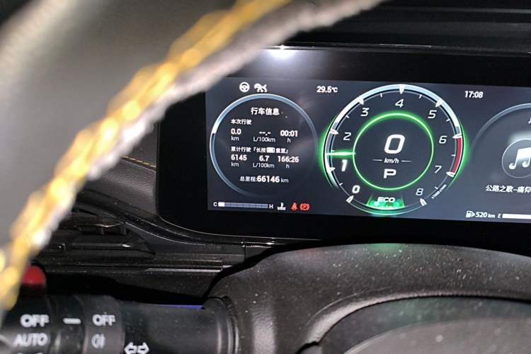 Used GAC Trumpchi EMPOW 2021 270T DCT J16 Version Odometer Close Up