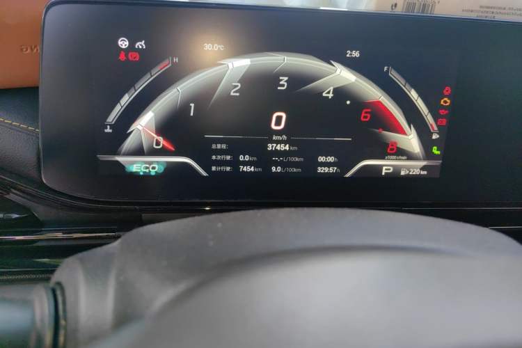 Used GAC Trumpchi EMPOW 2021 270T DCT J16 Version Odometer Close Up