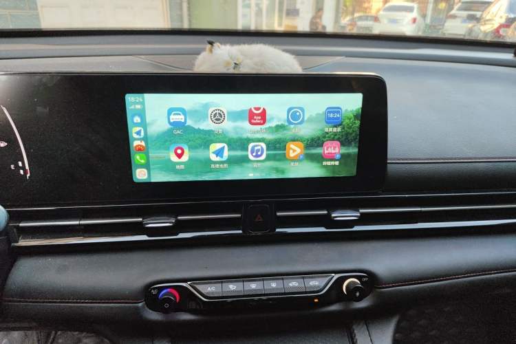 Used GAC Trumpchi EMPOW 2021 270T DCT J11 Version Audio And AC Panel