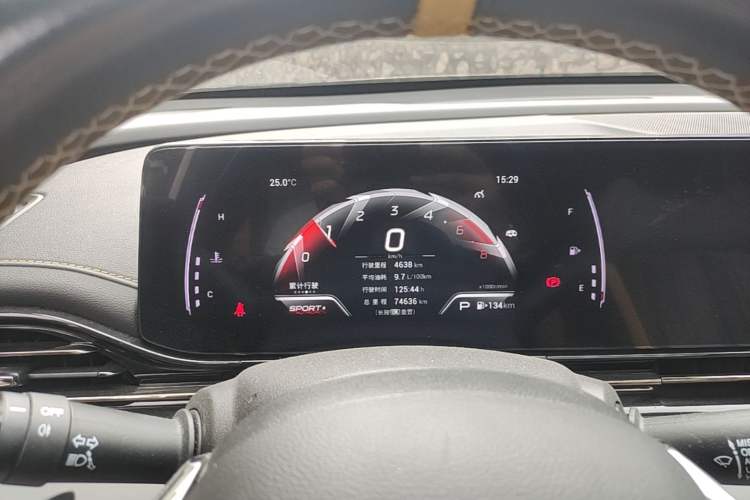 Used GAC Trumpchi EMPOW 2021 270T DCT J15 Version Instrument Cluster