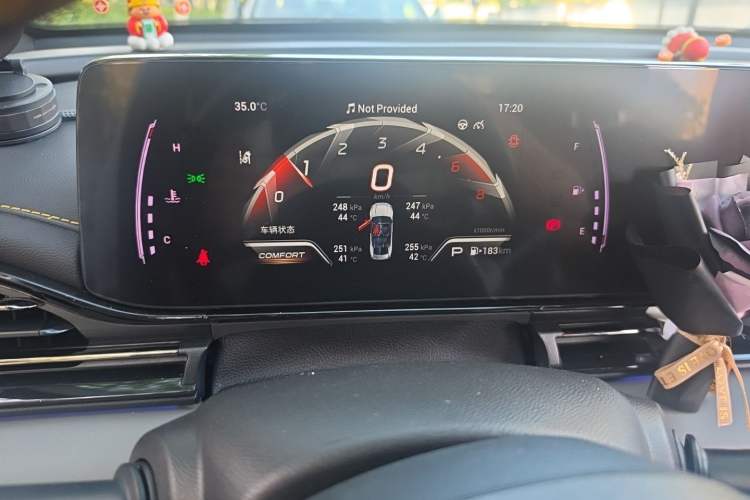 Used GAC Trumpchi EMPOW 2021 270T DCT J15 Version Instrument Cluster