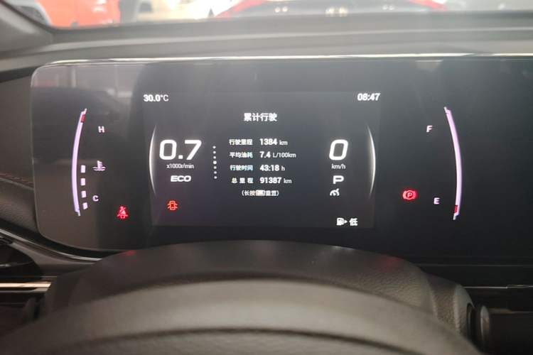 Used GAC Trumpchi EMPOW 2021 270T DCT J15 Version Instrument Cluster