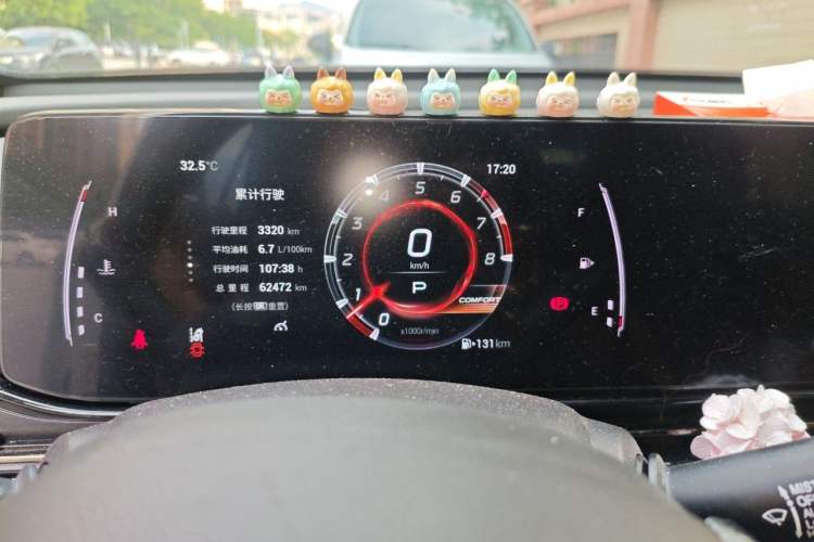 Used GAC Trumpchi EMPOW 2021 270T DCT J15 Version Instrument Cluster