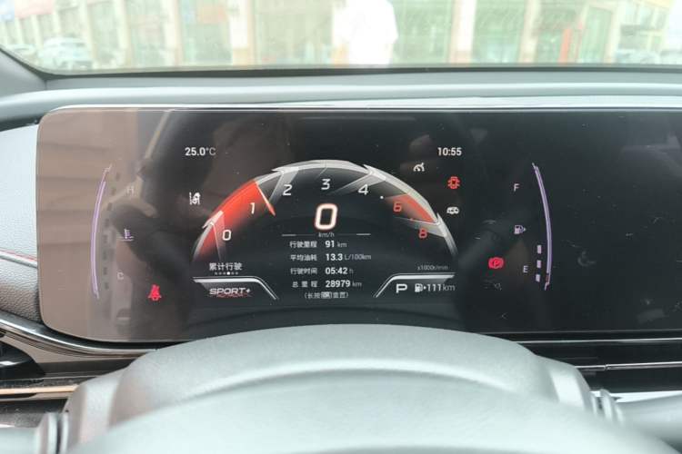 Used GAC Trumpchi EMPOW 2021 270T DCT J15 Version Instrument Cluster