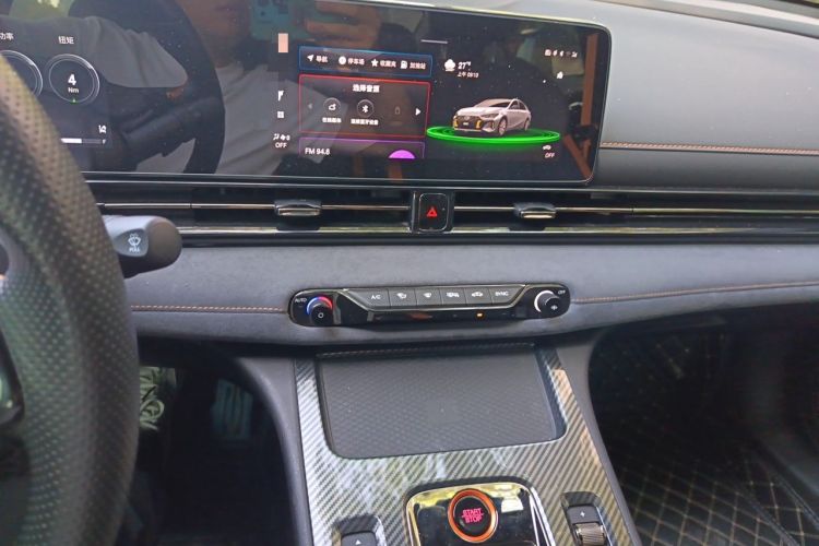 Used GAC Trumpchi EMPOW 2022 270T DCT J16 R-Style Track Edition Audio And AC Panel