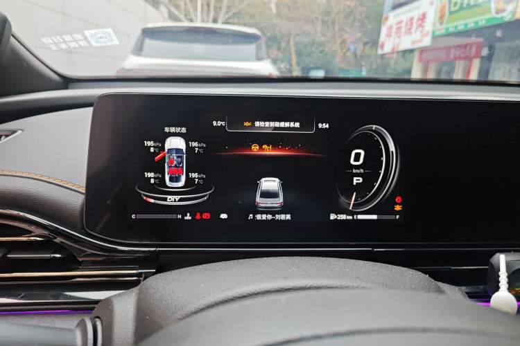 Used GAC Trumpchi EMPOW 2022 270T DCT J16 R-Style Track Edition Instrument Cluster
