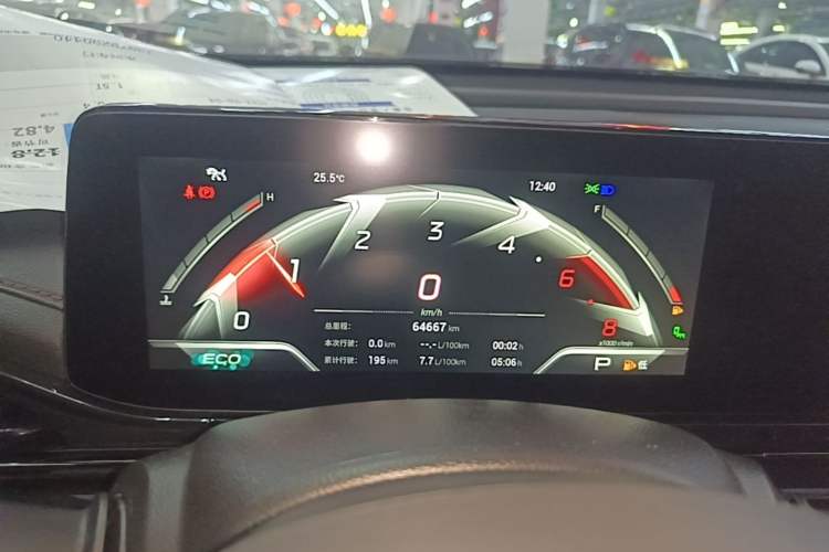 Used GAC Trumpchi EMPOW 2022 270T DCT J16 R-Style Track Edition Instrument Cluster