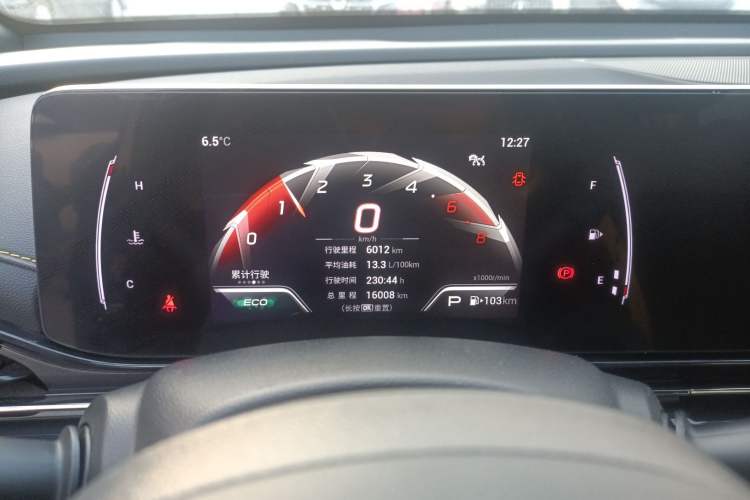Used GAC Trumpchi EMPOW 2022 270T DCT J16 R-Style Track Edition Instrument Cluster