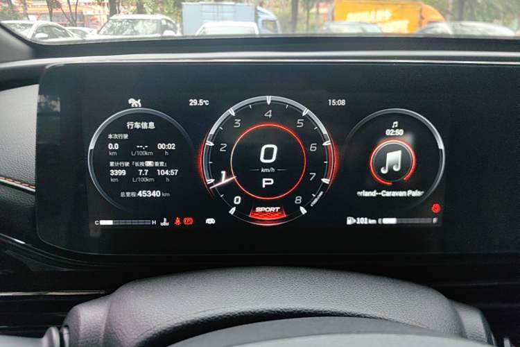 Used GAC Trumpchi EMPOW 2022 270T DCT J16 R-Style Track Edition Instrument Cluster