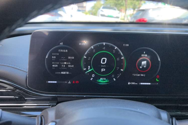 Used GAC Trumpchi EMPOW 2022 270T DCT J16 Galaxy Fighter Edition Instrument Cluster