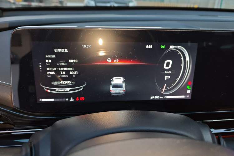 Used GAC Trumpchi EMPOW 2022 270T DCT J16 Galaxy Fighter Edition Instrument Cluster
