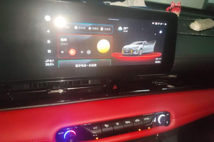 Used GAC Trumpchi EMPOW 2022 270T DCT J16 R-Style Track Edition Audio And AC Panel