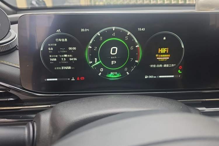 Used GAC Trumpchi EMPOW 2022 270T DCT J16 R-Style Track Edition Instrument Cluster