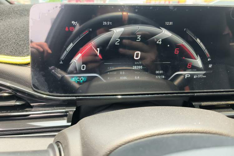 Used GAC Trumpchi EMPOW 2022 270T DCT J16 R-Style Track Edition Odometer Close Up