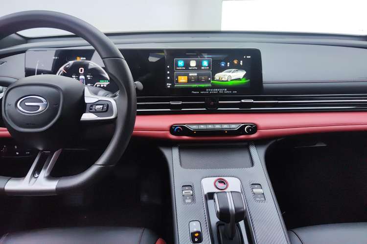 Used GAC Trumpchi EMPOW 2023 Shadow Leopard H High-Energy Hybrid Edition Audio And AC Panel