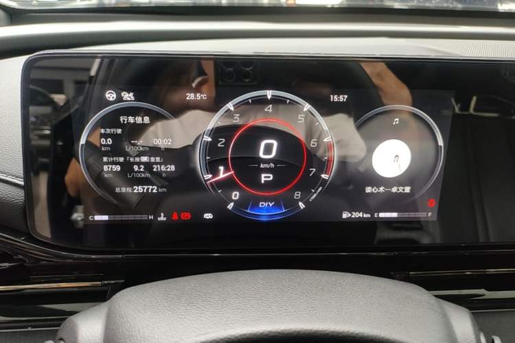 Used GAC Trumpchi EMPOW 2023 400T Automatic R MAX Instrument Cluster