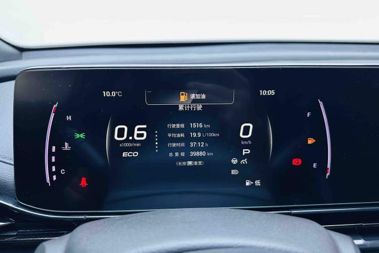 Used GAC Trumpchi EMPOW 2023 270T DCT J15 Version Instrument Cluster