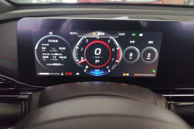 Used GAC Trumpchi EMPOW 2023 270T DCT J16 Version Instrument Cluster