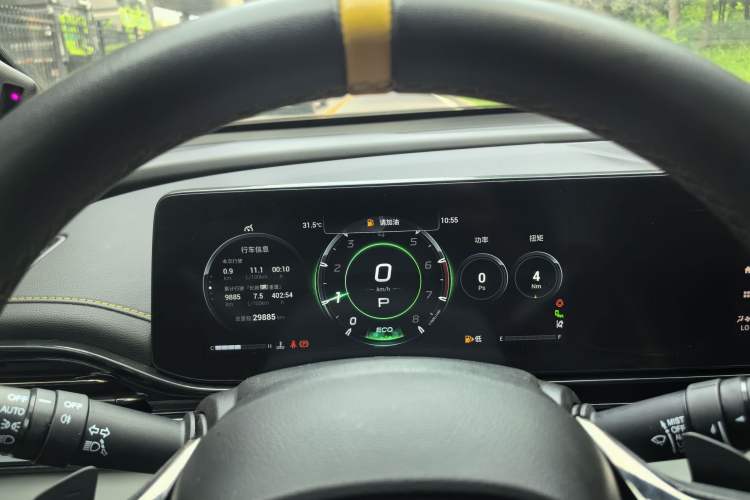 Used GAC Trumpchi EMPOW 2023 270T DCT J16 Version Odometer Close Up