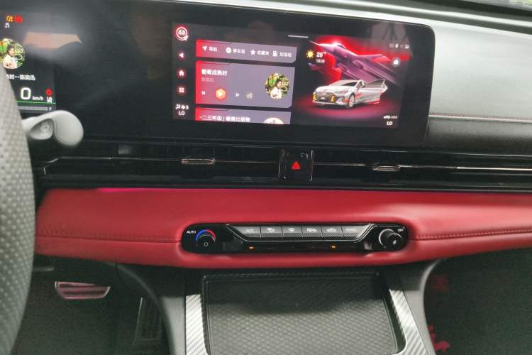 Used GAC Trumpchi EMPOW 2023 Shadow Leopard H Smart Hybrid Edition Audio And AC Panel