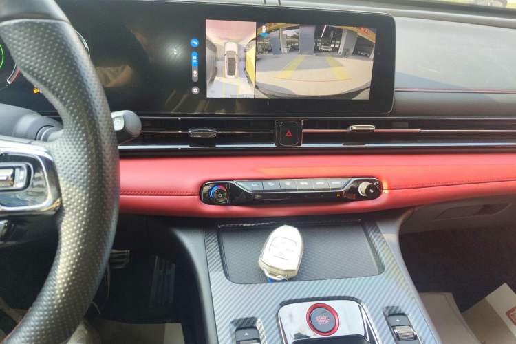 Used GAC Trumpchi EMPOW 2023 Shadow Leopard H Smart Hybrid Edition Audio And AC Panel