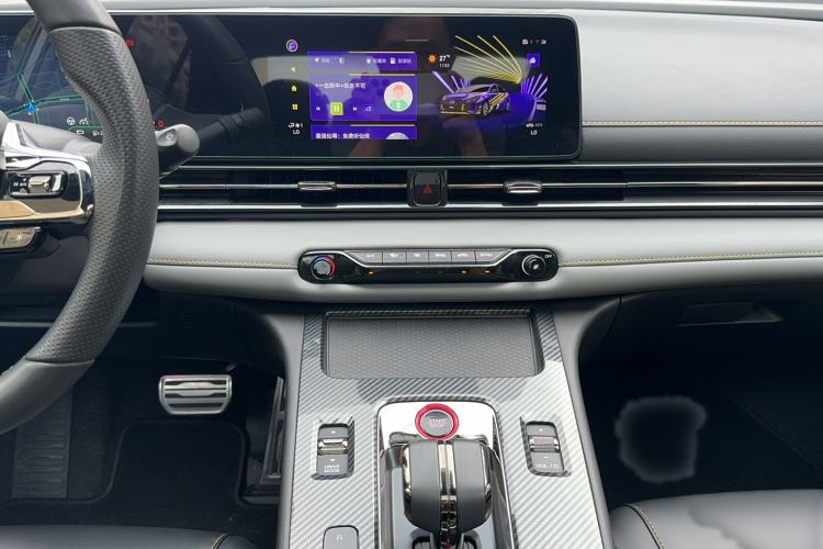 Used GAC Trumpchi EMPOW 2023 Shadow Leopard H Smart Hybrid Edition Audio And AC Panel