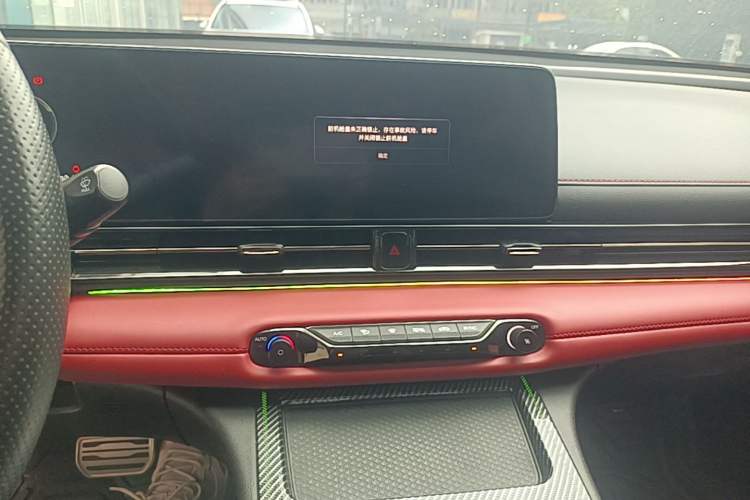 Used GAC Trumpchi EMPOW 2023 Shadow Leopard H Smart Hybrid Edition Audio And AC Panel