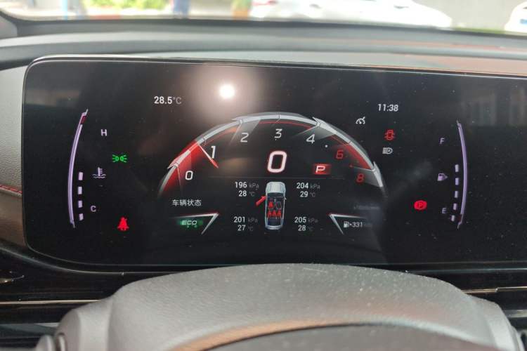 Used GAC Trumpchi EMPOW 2023 270T DCT J15 Version Instrument Cluster