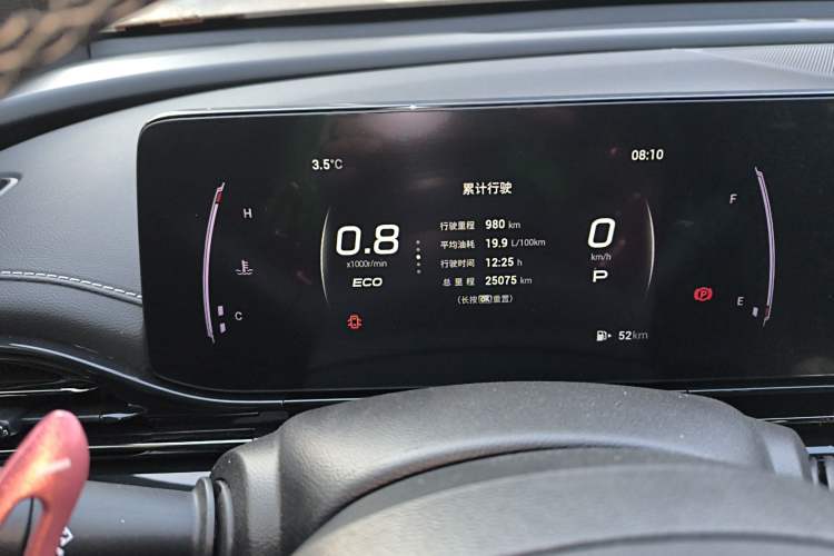 Used GAC Trumpchi EMPOW 2023 400T Automatic R PRO Instrument Cluster