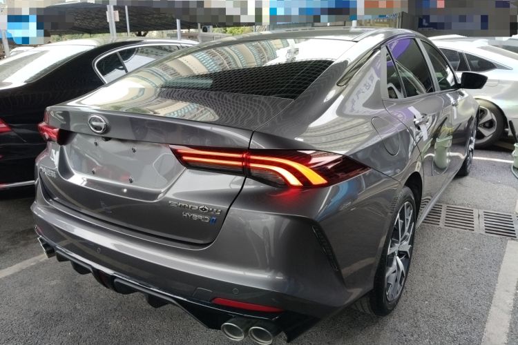 Used GAC Trumpchi EMPOW 2023 Shadow Leopard H Smart Hybrid Edition Rear Right 45 Deg