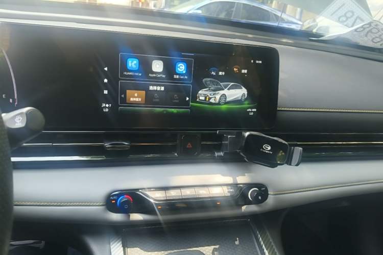 Used GAC Trumpchi EMPOW 2023 270T DCT J15 Version Audio And AC Panel