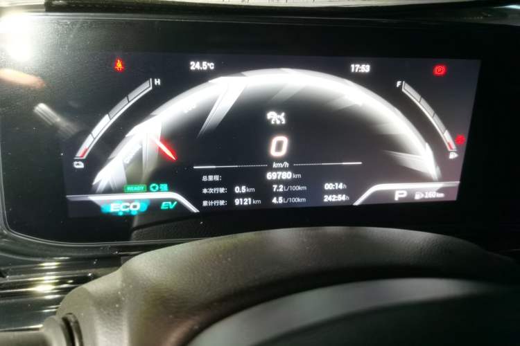 Used GAC Trumpchi EMPOW 2023 Shadow Leopard H Smart Hybrid Edition Odometer Close Up