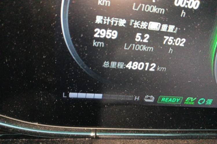 Used GAC Trumpchi EMPOW 2023 Shadow Leopard H Smart Hybrid Edition Odometer Close Up