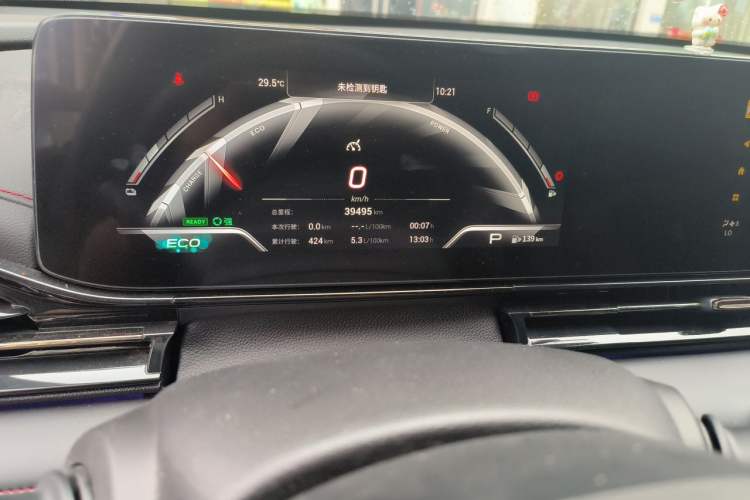 Used GAC Trumpchi EMPOW 2023 Shadow Leopard H Smart Hybrid Edition Odometer Close Up