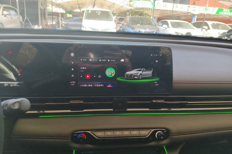 Used GAC Trumpchi EMPOW 2023 Shadow Leopard H Smart Hybrid Edition Audio And AC Panel