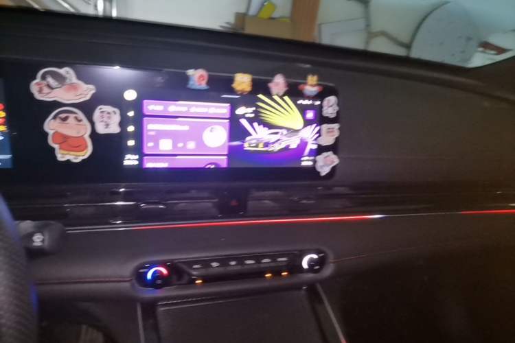 Used GAC Trumpchi EMPOW 2023 Shadow Leopard H Smart Hybrid Edition Audio And AC Panel