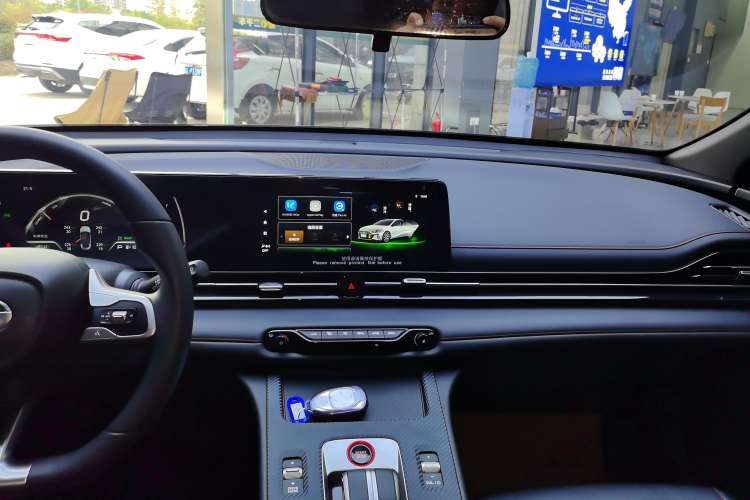 Used GAC Trumpchi EMPOW 2023 Shadow Leopard H High-Energy Hybrid Edition Audio And AC Panel