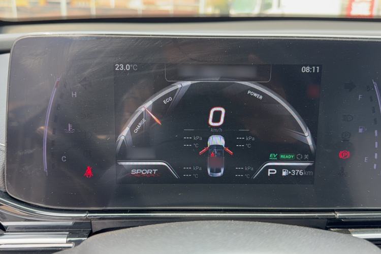 Used GAC Trumpchi EMPOW 2023 Shadow Leopard H High-Energy Hybrid Edition Instrument Cluster
