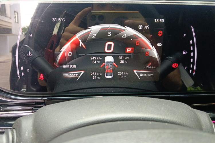 Used GAC Trumpchi EMPOW 2023 270T DCT J15 Version Instrument Cluster