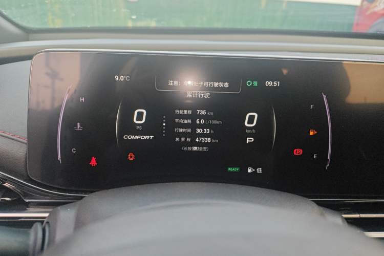 Used GAC Trumpchi EMPOW 2023 Shadow Leopard H High-Energy Hybrid Edition Instrument Cluster