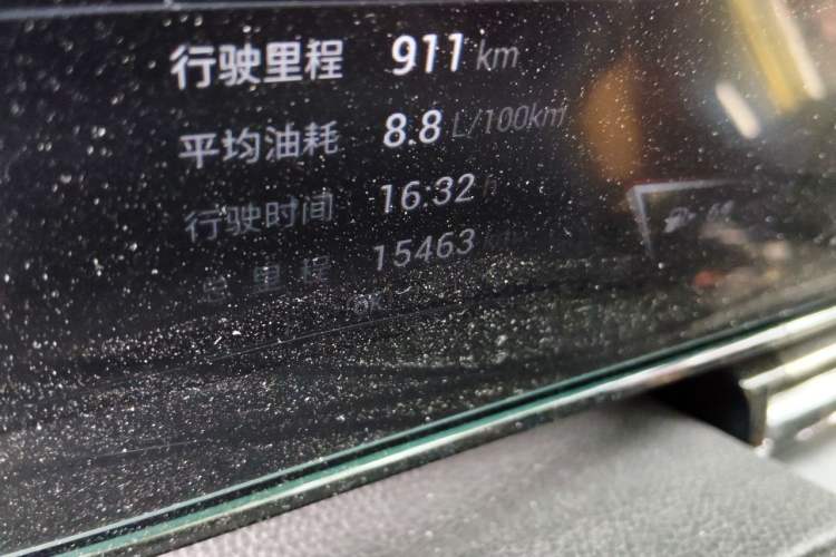 Used GAC Trumpchi EMPOW 2023 400T Automatic R PRO Odometer Close Up