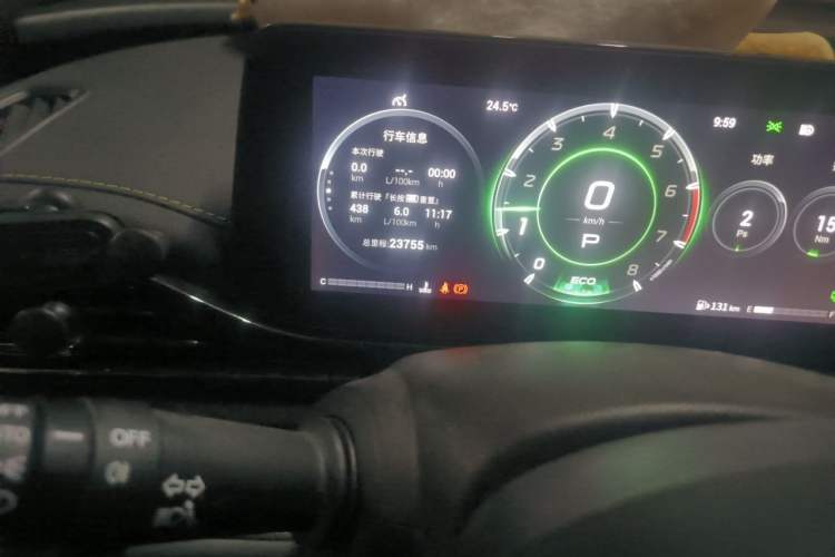 Used GAC Trumpchi EMPOW 2023 270T DCT J16 Version Odometer Close Up