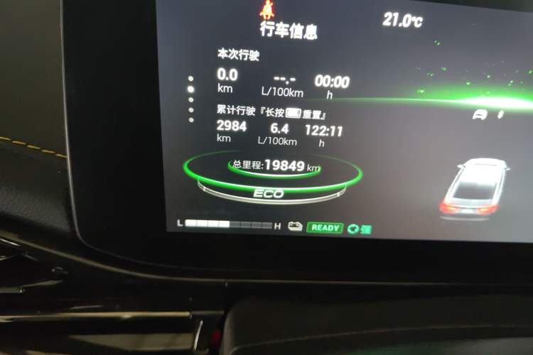 Used GAC Trumpchi EMPOW 2023 Shadow Leopard H Smart Hybrid Edition Odometer Close Up