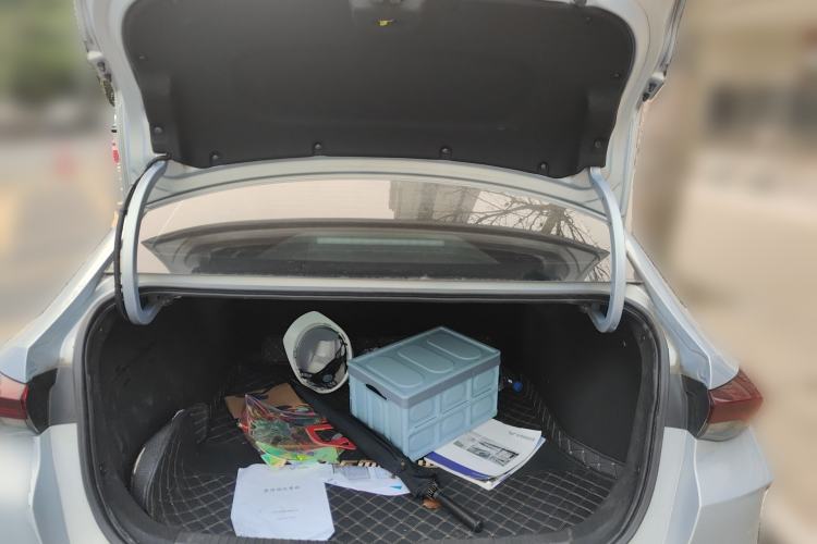 Used GAC Trumpchi EMPOW 2023 Shadow Leopard H High-Energy Hybrid Edition Trunk